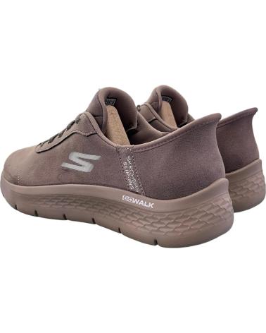 SKECHERS ZAPATILLAS DEPORTIVAS MUJER SLIP-INS GO WALK FLEX-MALI 12483 MARRóN