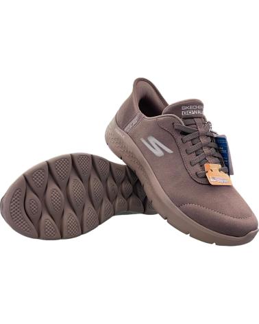 SKECHERS ZAPATILLAS DEPORTIVAS MUJER SLIP-INS GO WALK FLEX-MALI 12483 MARRóN