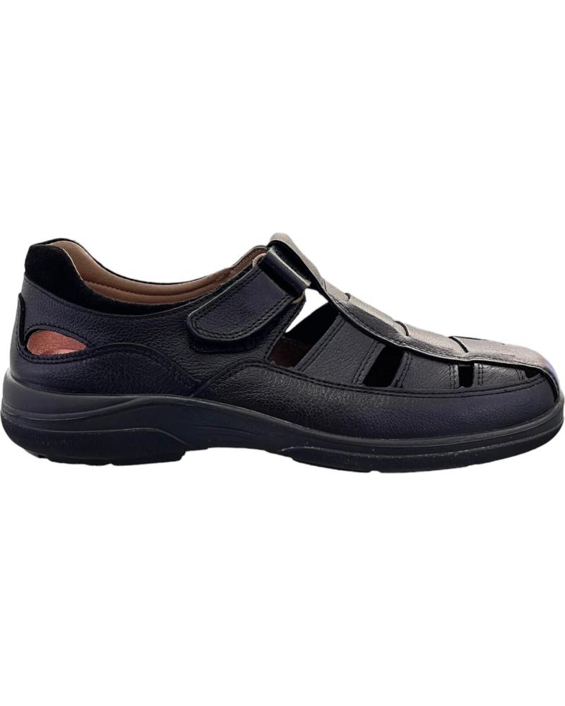 LUISETTI SANDALIA CERRADA HOMBRE TORONTO 13451ST NEGRO