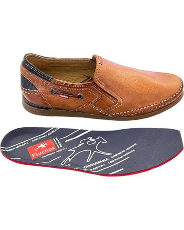 Sapatos De Hombre FLUCHOS MOCASIN SHOCK ABSORVER  MARRóN