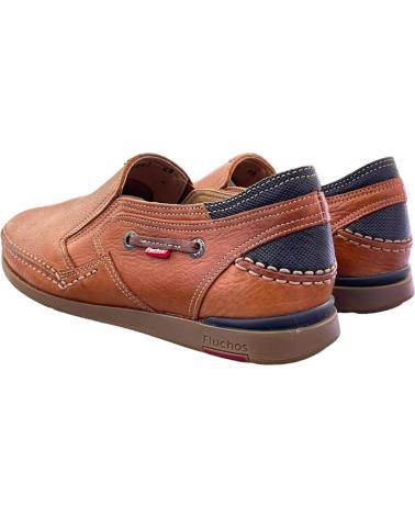 Sapatos De Hombre FLUCHOS MOCASIN SHOCK ABSORVER  MARRóN