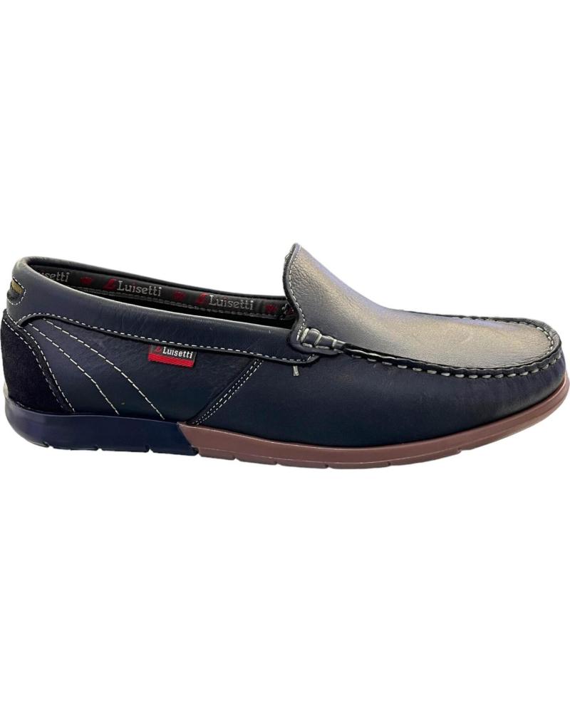LUISETTI MOCASINES 29300NA DE NAPA MARINO AZUL