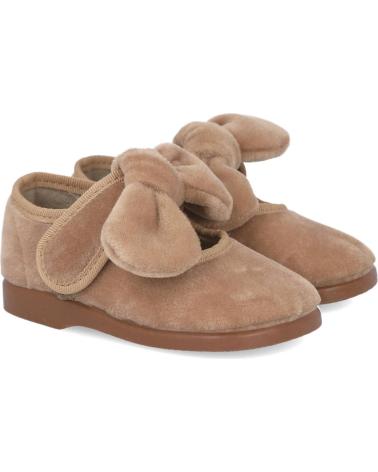 BUBBLE BOBBLE 155-10 MERCEDITAS DE TERCIOPELO CON LAZO CANELA