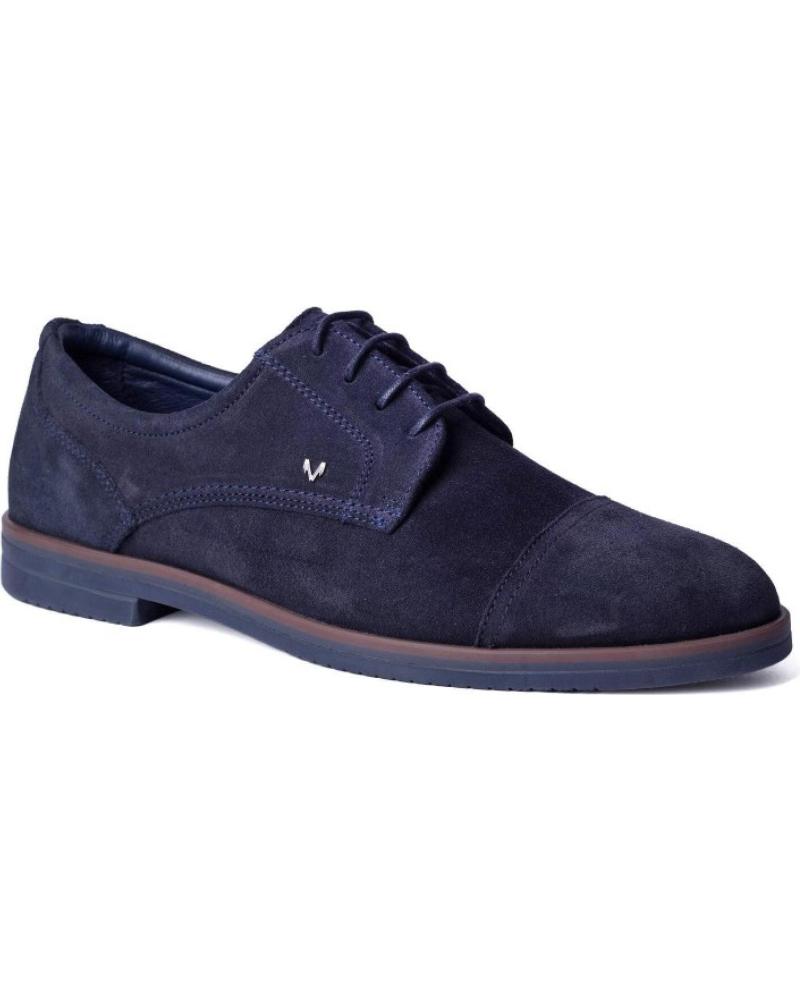 MARTINELLI SAPATOS DE ATACADORES DOUGLAS 1604 2729X CAMURÇA AZUL MARINHO PARA HOMEM DARKBLUE