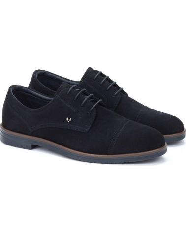 MARTINELLI SAPATOS DE ATACADORES DOUGLAS 1604 2729X CAMURÇA AZUL MARINHO PARA HOMEM DARKBLUE