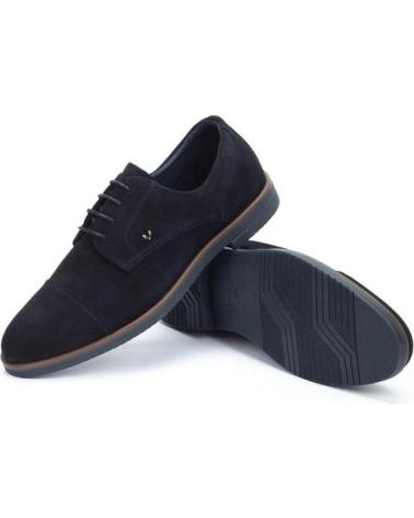 MARTINELLI SAPATOS DE ATACADORES DOUGLAS 1604 2729X CAMURÇA AZUL MARINHO PARA HOMEM DARKBLUE