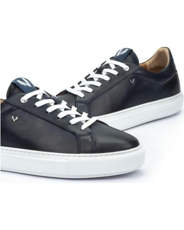 TÉNIS MARTINELLI HASTINGS 1738 EM COURO AZUL PARA HOMEM AZUL