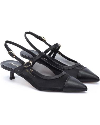 MARTINELLI SCARPE SLINGBACK GAETA 1746 NERO TACCO 3CM NEGRO