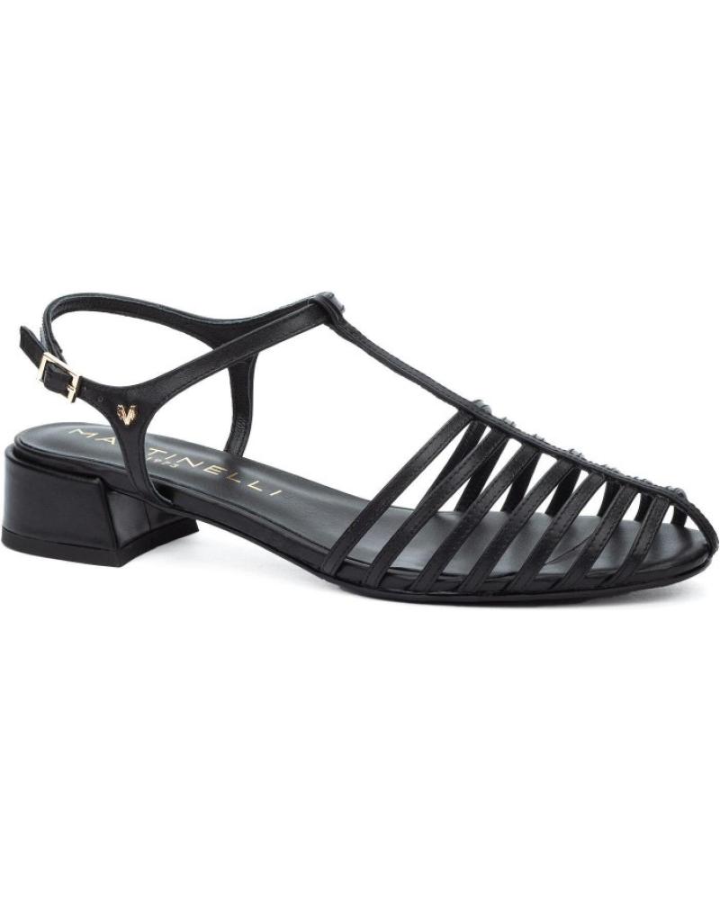 MARTINELLI PANARO 1759 SANDALI BASSI NERO NEGRO