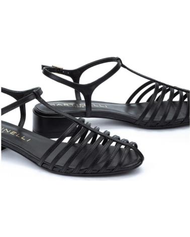 MARTINELLI PANARO 1759 SANDALI BASSI NERO NEGRO