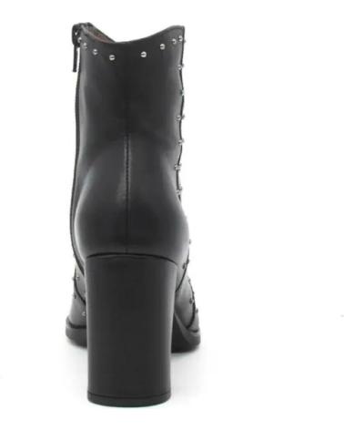 WONDERS BOTIN TACHAS CON TACON PARA MUJER M-5431 COLOR NEGRO