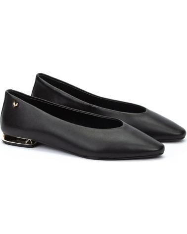 BALLERINE MARTINELLI VESCIA S009 IN PELLE NERA NEGRO
