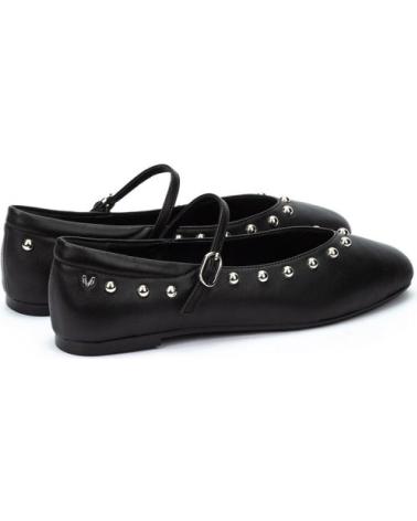 MARTINELLI LARIANA 1750-B465PY EM COURO PRETO COM TACHAS NEGRO