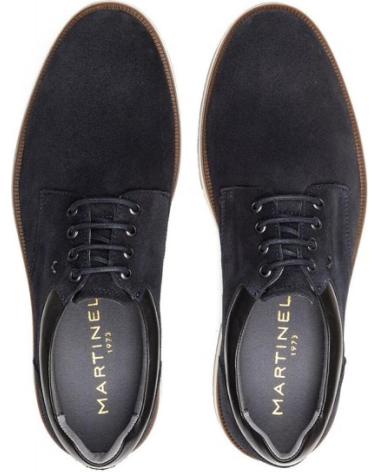 MARTINELLI SCARPE STRINGATE FULTON C003 BLU AZUL