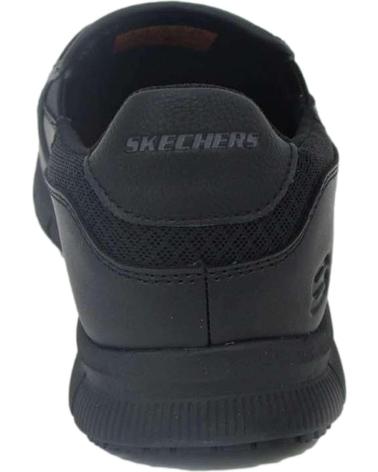 SKECHERS NAMPA GROTON / ANNOD - SCARPE DA LAVORO ANTISCIVOLO NERE NEGRO