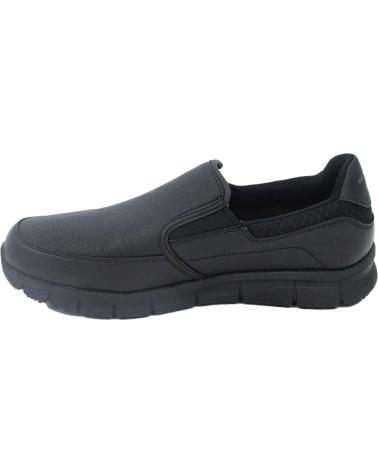 SKECHERS NAMPA GROTON / ANNOD - SCARPE DA LAVORO ANTISCIVOLO NERE NEGRO