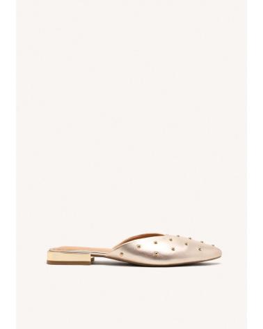 GIOSEPPO MULES LANARK 75194 MIT NIETEN FARBE PLATIN PLATINO
