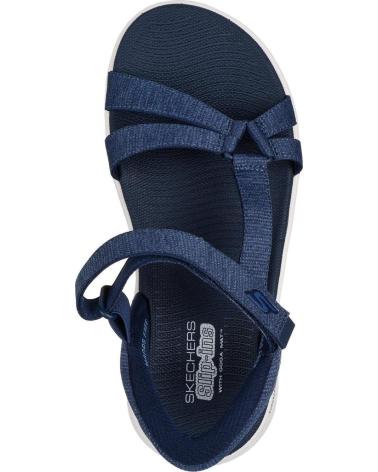 SKECHERS SANDALIAS MUJER SLIP IN ILLUMINATE 141481 AZUL MARINO