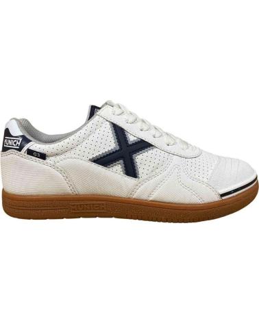 MUNICH CALZADO EN COLOR PARA KIDS BLANCO