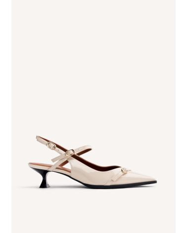 GIOSEPPO SABIN 76190 - SLINGBACK PUMPS LACKLEDER BEIGE NUDE BEIGE