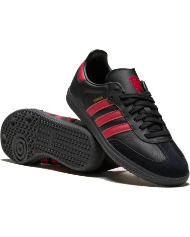 SCARPE ADIDAS SAMBA MANCHESTER UNITED CORE JQ4036 NERO ROSSO BLACK