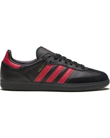 SCARPE ADIDAS SAMBA MANCHESTER UNITED CORE JQ4036 NERO ROSSO BLACK
