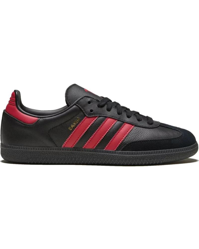 SCARPE ADIDAS SAMBA MANCHESTER UNITED CORE JQ4036 NERO ROSSO BLACK