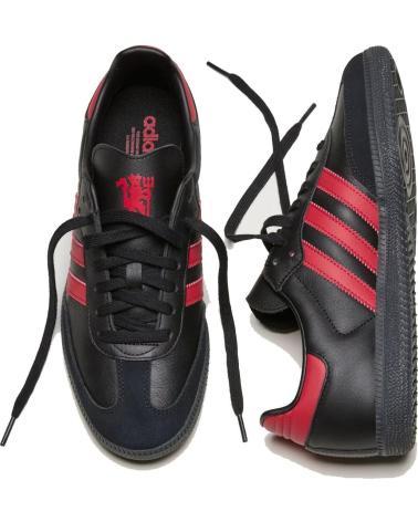 SCARPE ADIDAS SAMBA MANCHESTER UNITED CORE JQ4036 NERO ROSSO BLACK