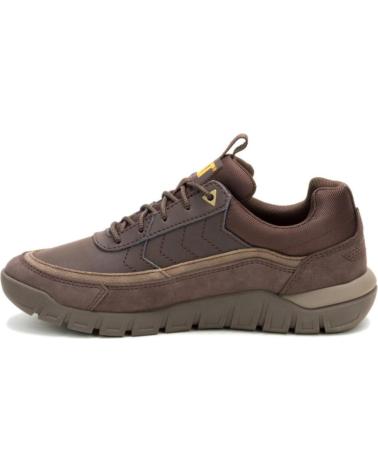CATERPILLAR VERSAGE LOW - SNEAKERS CASUAL IN PELLE MARRONE MARRóN