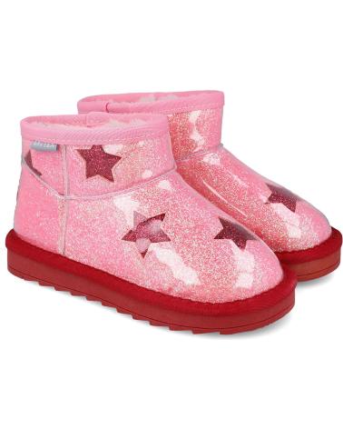 GARVALIN BOTAS WATERPROOF PARA NINA 251558 ESTRELLAS ROSAB032