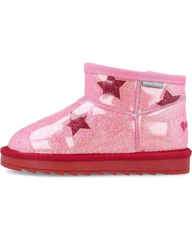 GARVALIN BOTAS WATERPROOF PARA NINA 251558 ESTRELLAS ROSAB032