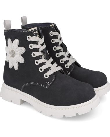GARVALIN BOTAS PARA CHICA 251562 FLOR NEGROA054