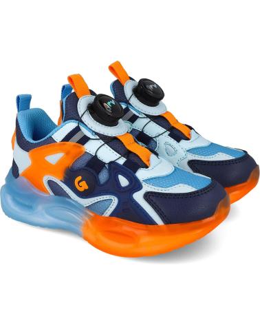 GARVALIN DEPORTIVAS CON LUZ PARA CHICO 251815 AURORA AZULA008