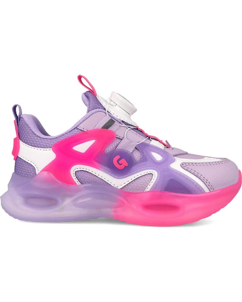 GARVALIN DEPORTIVA CON LUZ PARA CHICA 251815 AURORA LILAB164