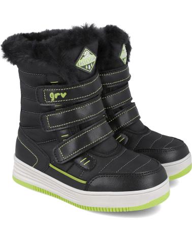 GARVALIN BOTAS PARA CHICO WATERPROOF 251847 APRES SKI NEGROA054