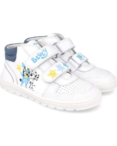 GARVALIN BOTTINES BAREFOOT 251866 CARTOON BLANC BLANCOA050