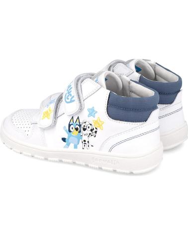 GARVALIN BOTTINES BAREFOOT 251866 CARTOON BLANC BLANCOA050