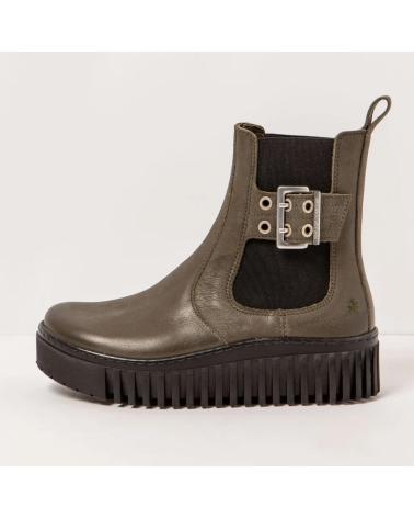 ART COMPANY BRIGHTON 1516 PLATFORM BOOTS BROWN MARRóN