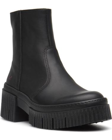 ART COMPANY YORK 1374 SCHWARZE STIEFELETTE - ROBUSTER CHELSEA-STIL NEGRO