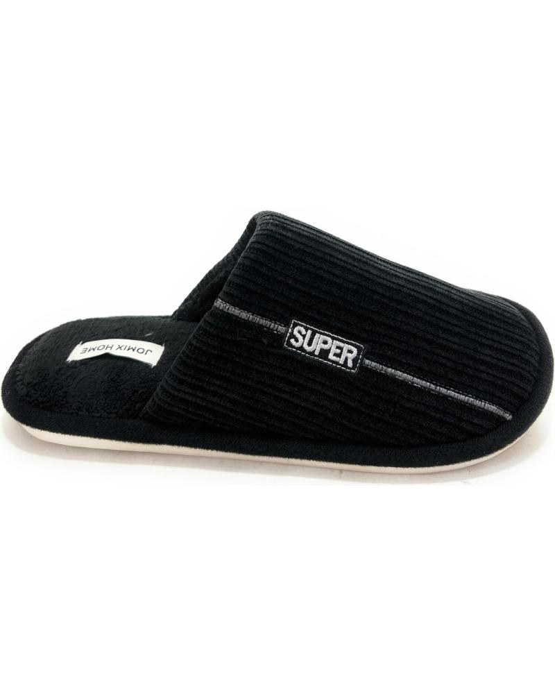 JOMIX ZAPATILLAS CASA CABALLERO CONFORT SUPER NEGRO