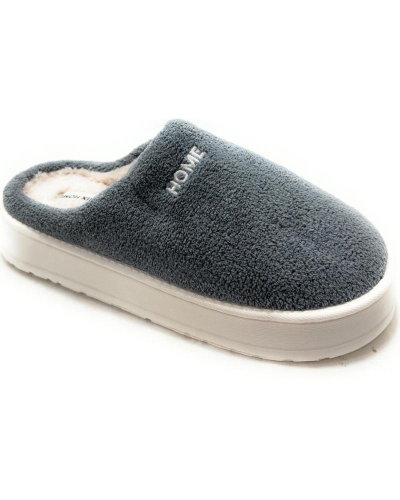 JOMIX ZAPATILLAS DE CASA CABALLERO DOBLE PISO GRIS