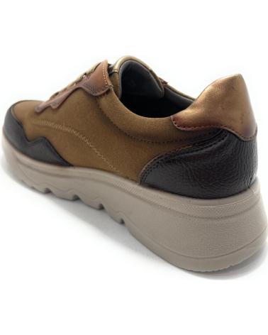 HUALUN ZAPATOS CASUAL ELASTICO CONFORT MARRóN