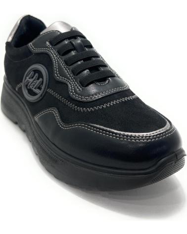 HUALUN ZAPATOS CASUAL ELASTICO CONFORT NEGRO