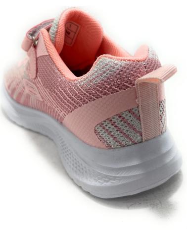 DEMAX DEPORTES NINA VELCRO CORDON-ELASTICO RUN ROSA