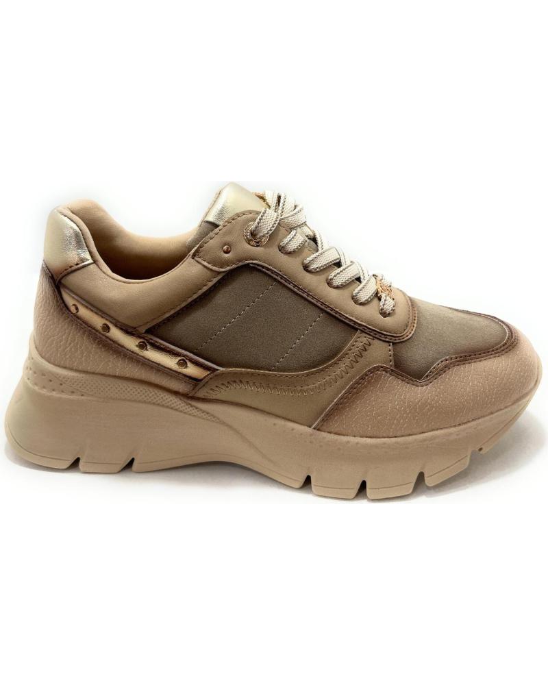 HUALUN DEPORTES CASUAL DOBLE PISO CORDON CONFOR BEIGE