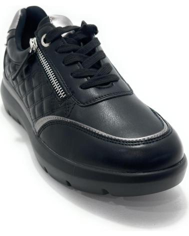 HUALUN ZAPATO CUNA CONFORT RELAX CORDON-CREMALL NEGRO