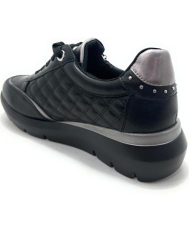 HUALUN ZAPATO CUNA CONFORT RELAX CORDON-CREMALL NEGRO