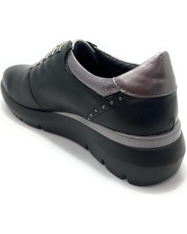 HUALUN ZAPATOS CASUAL CONFORT ELASTICO CUNA NEGRO