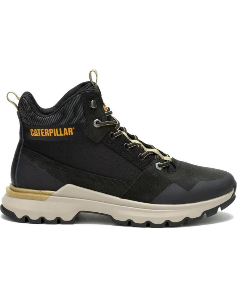 BOTA COLORADO SNEAKER CATERPILLAR DE PIEL NEGRA NEGRO