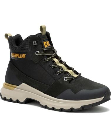 BOTA COLORADO SNEAKER CATERPILLAR DE PIEL NEGRA NEGRO